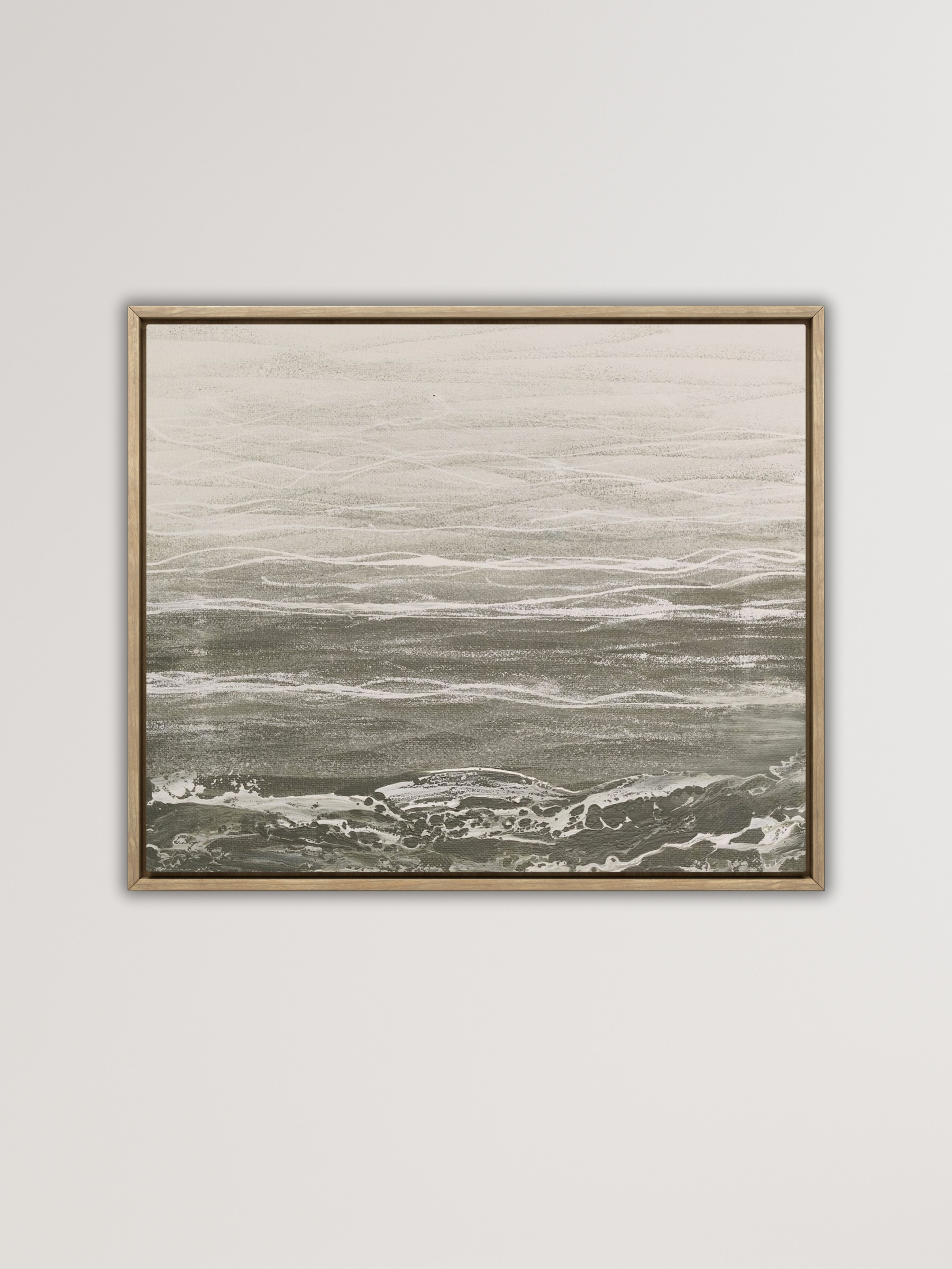 Eco de Brisas ยท Obra original enmarcada