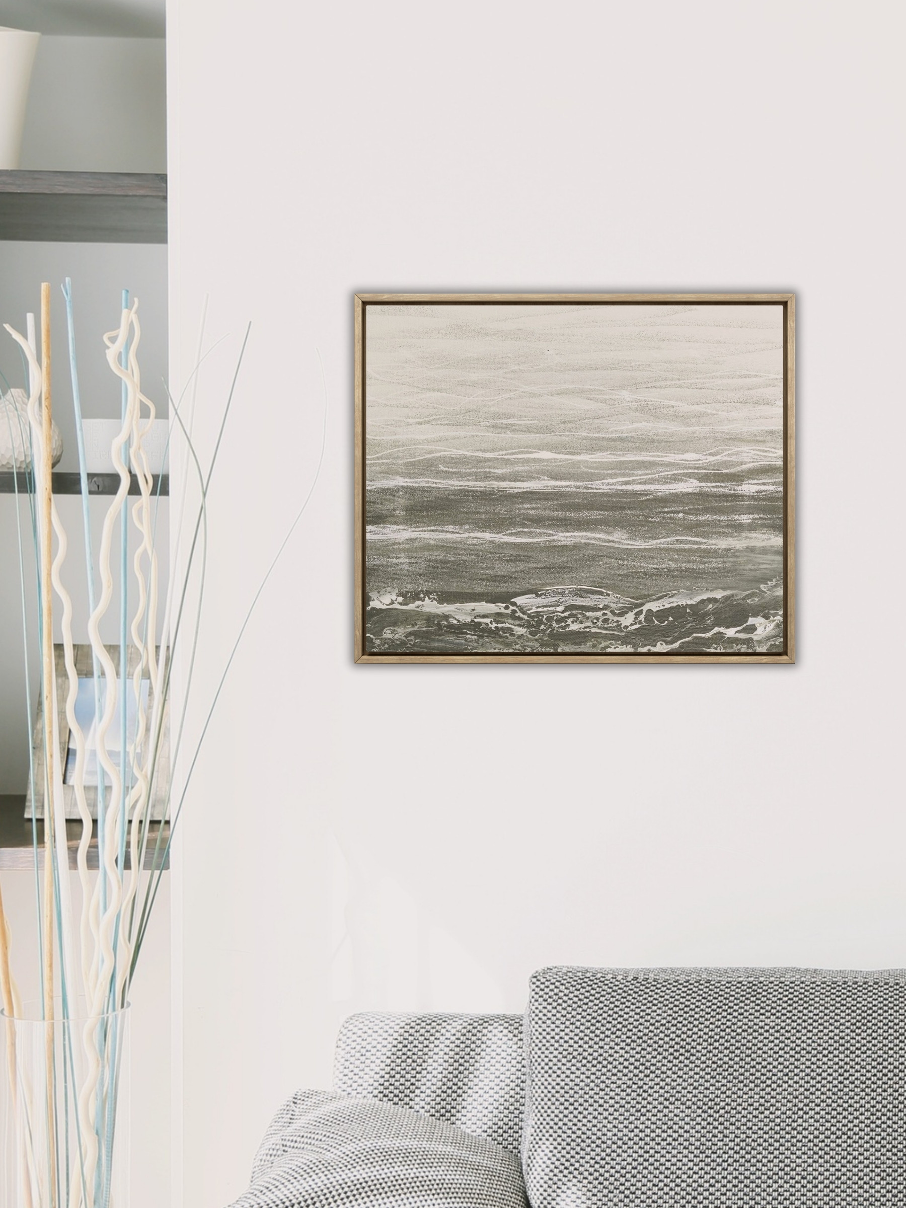 Eco de Brisas ยท Obra original enmarcada - Imagen 5