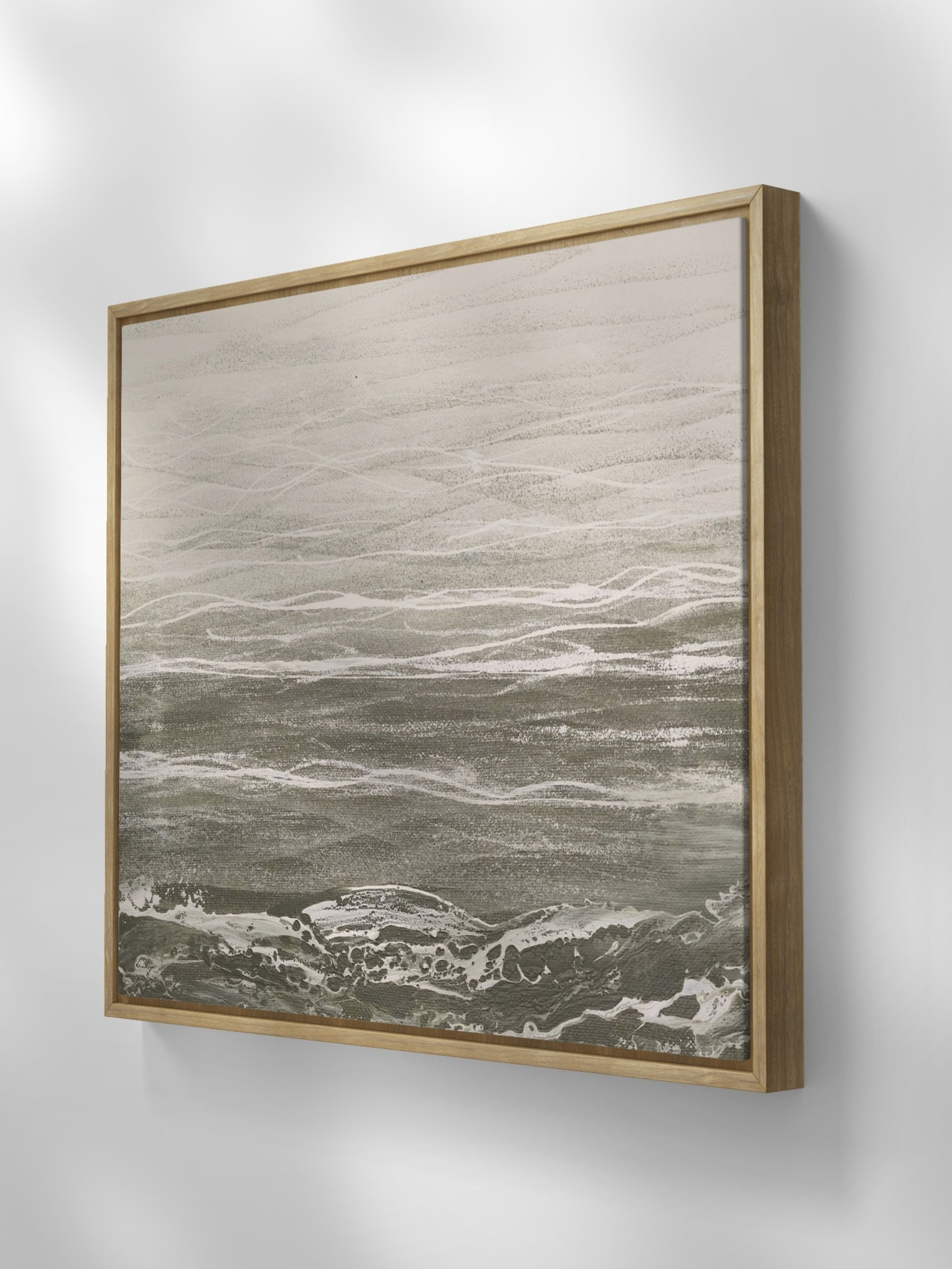 Eco de Brisas ยท Obra original enmarcada - Imagen 4