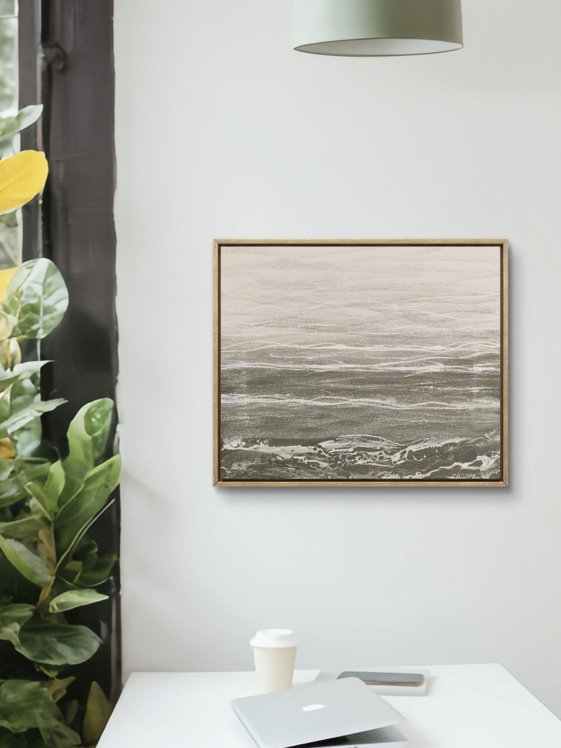 Eco de Brisas ยท Obra original enmarcada - Imagen 2