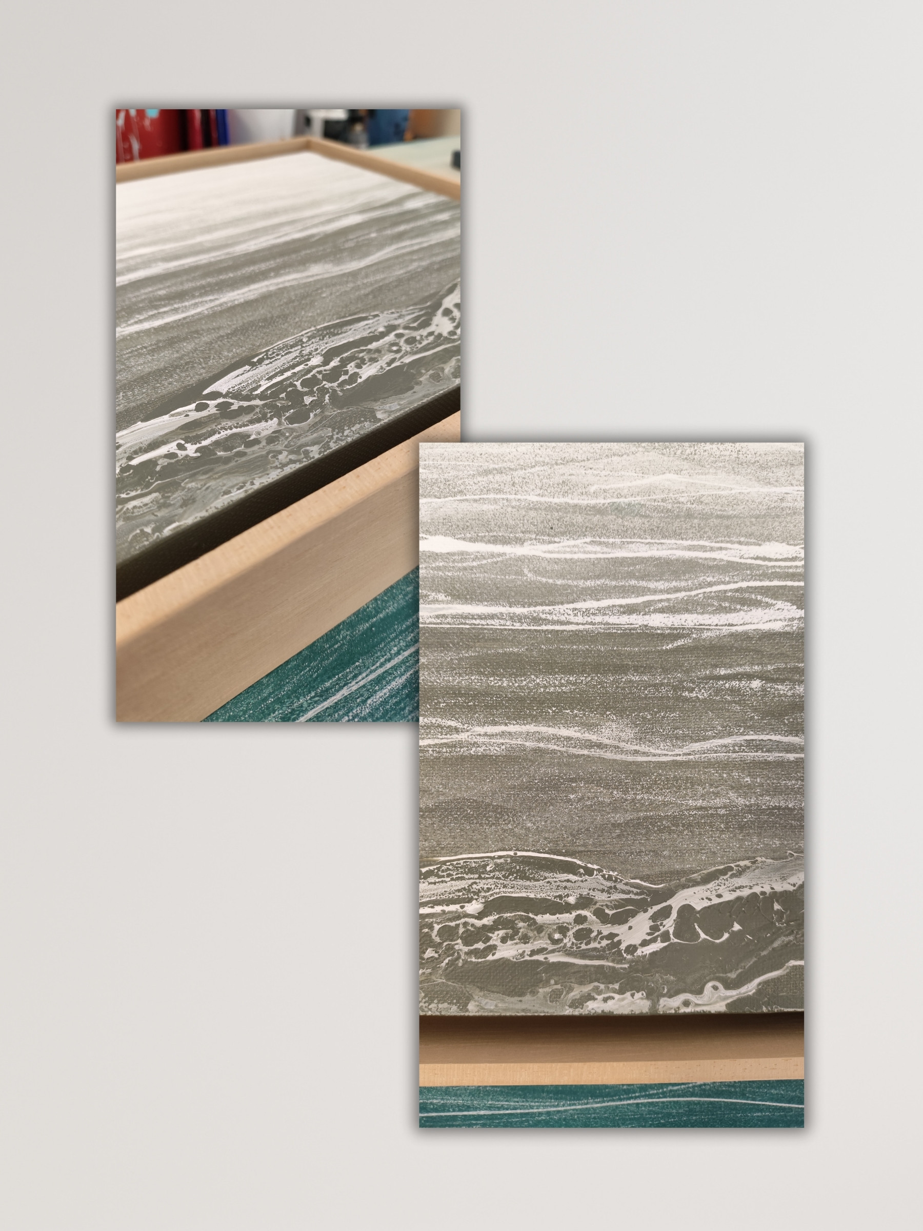 Eco de Brisas ยท Obra original enmarcada - Imagen 3